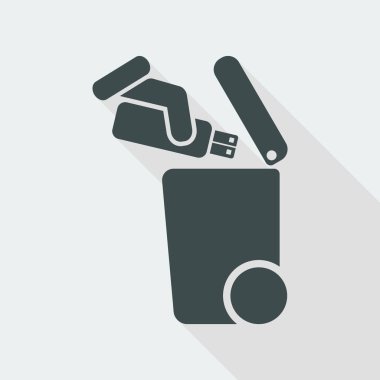 Atık toplama simgesini ayır 