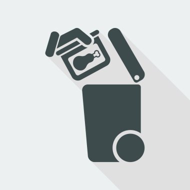 Atık toplama simgesini ayır 