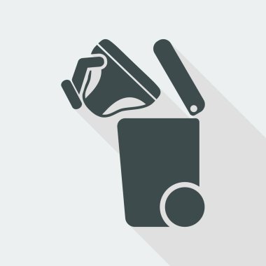 Atık toplama simgesini ayır 