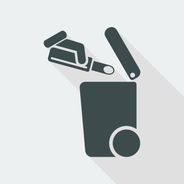 Atık toplama simgesini ayır 