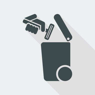 Atık toplama simgesini ayır 