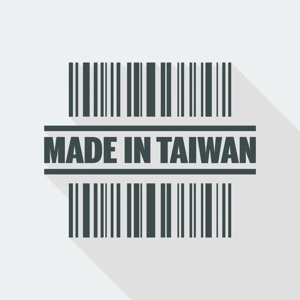 Ícone único de Taiwan — Vetor de Stock