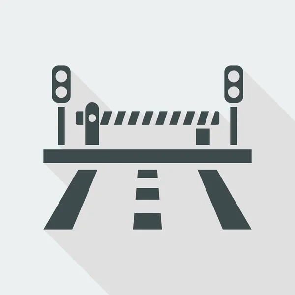 Projeto do ícone da estrada —  Vetores de Stock