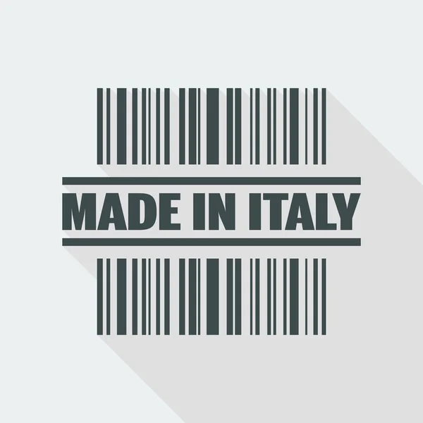 Fabriqué en italie icône — Image vectorielle