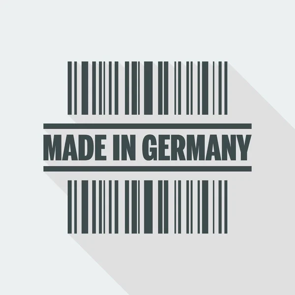 Single made in Germany icon — Stock Vector