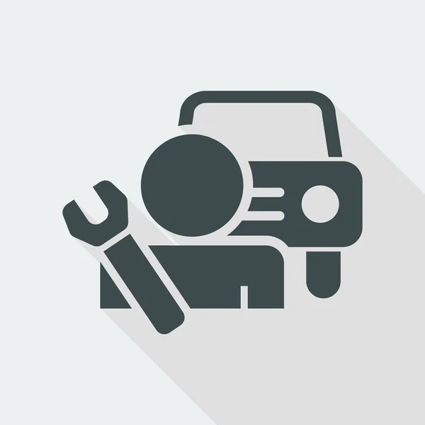 Car assistance icon — Stock Vector