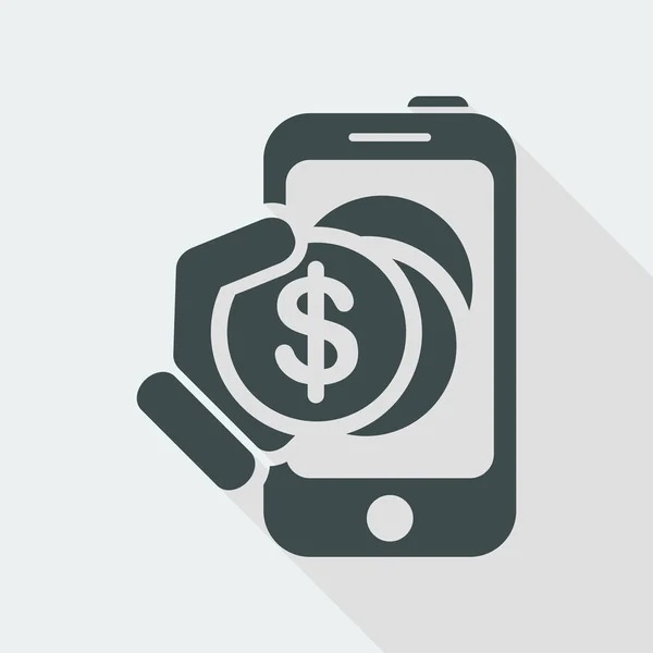 Phone tariff plan icon — Stock Vector