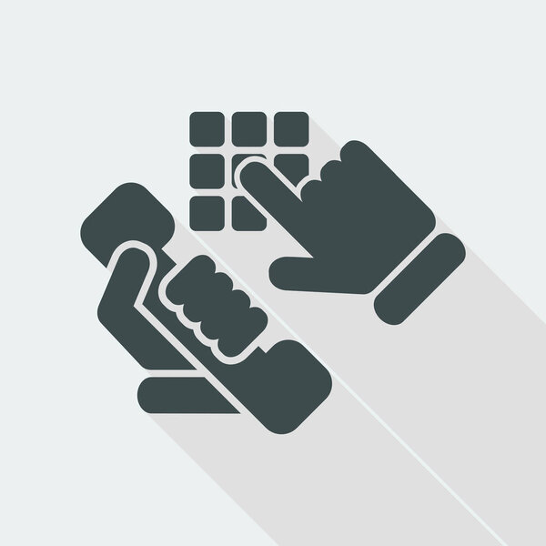 design of phone icon