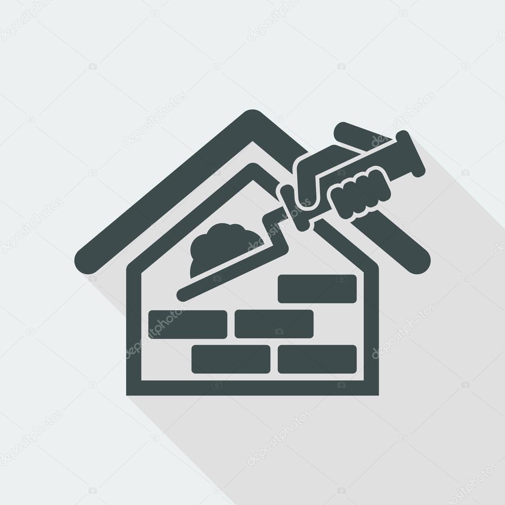 Building flat icon