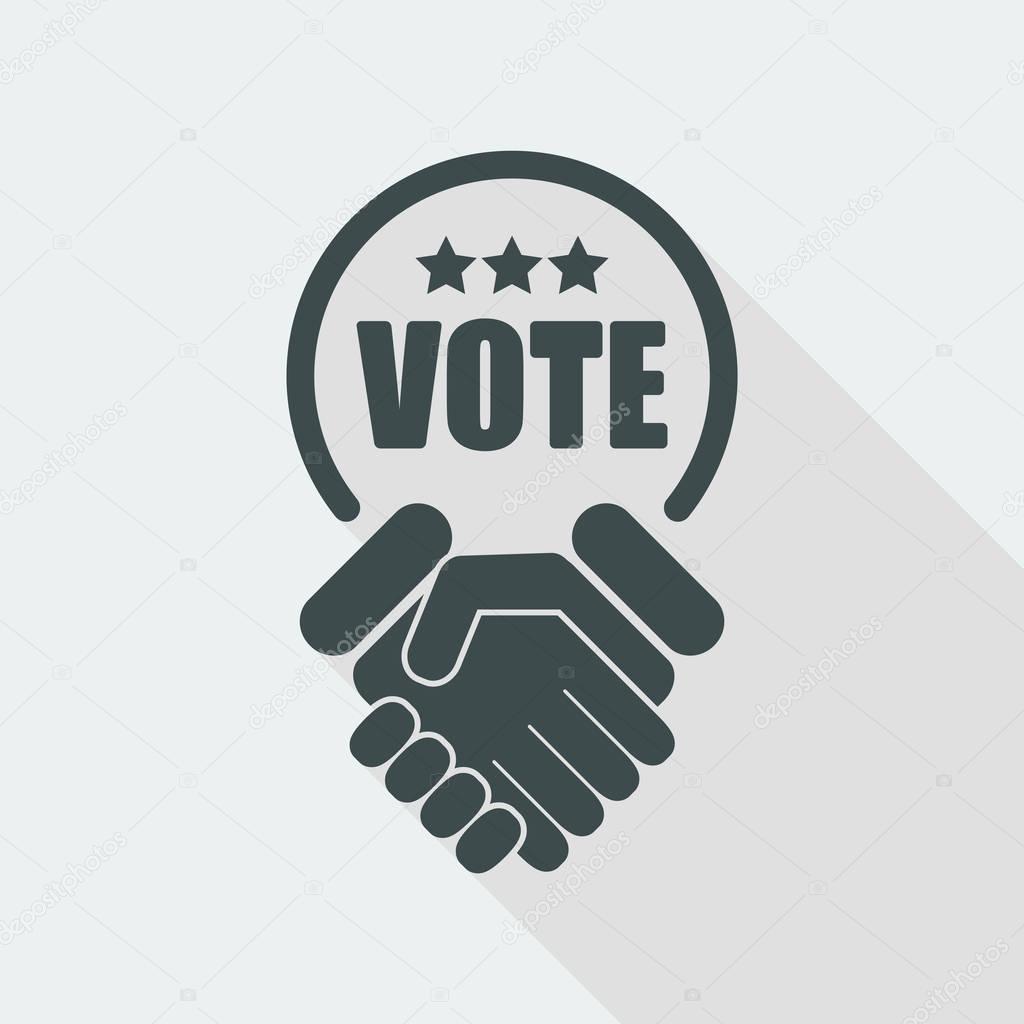 design of vote icon