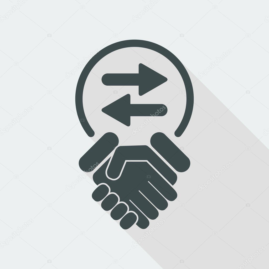 Agreement icon illustration