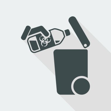 Atık toplama simgesini ayır