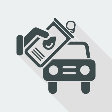 Petrol araba simgesi