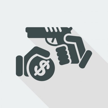 Silahlı soygun simgesi