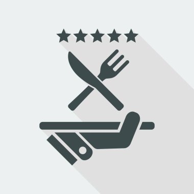 Restoran en az simgesi