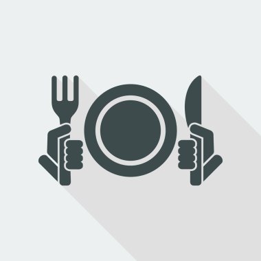 Restoran en az simgesi