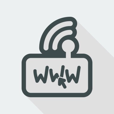 Modem Internet bağlantısı simgesini