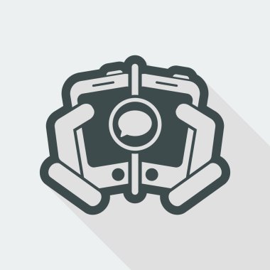 Mobil sohbet simgesi