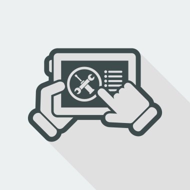 akıllı telefon ayarı simgesi