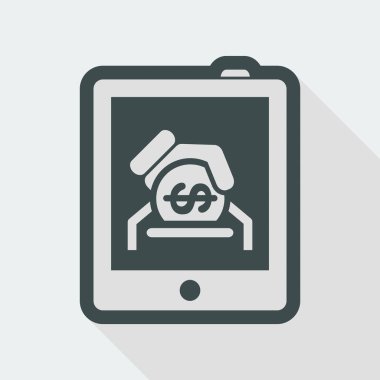 Dokunma aygıtında para simgesi