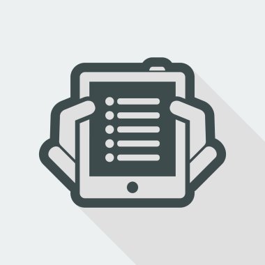 Tablet liste simgesi