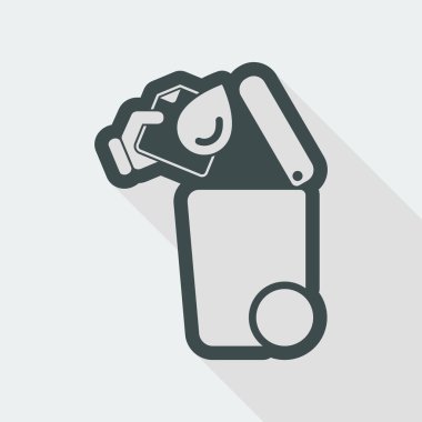 Atık toplama simgesini ayır