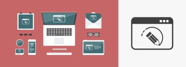 Tasarımcı yazılımı simgesini