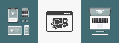 Kamyon yardım web service simgesini