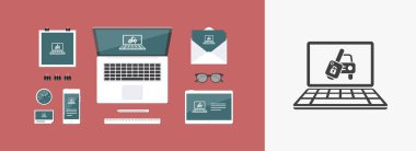 Otomotiv web düğmesi 