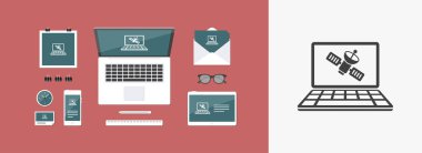 Uydu uygulama simgesi