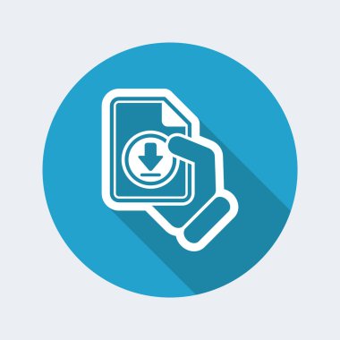 Belge bağlantı simgesini indirmek