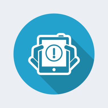 Mobil cihaz uyarı simgesi