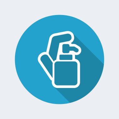 Sabun dispenseri illüstrasyon 