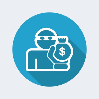 tek hırsız simgesi 