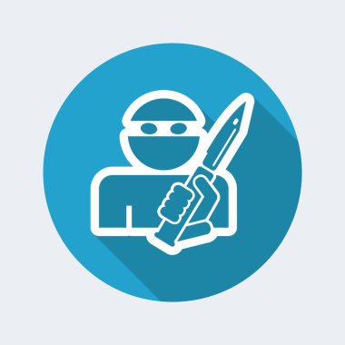 Soyguncu saldırganlık simgesi