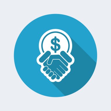 Finansal anlaşma simgesi