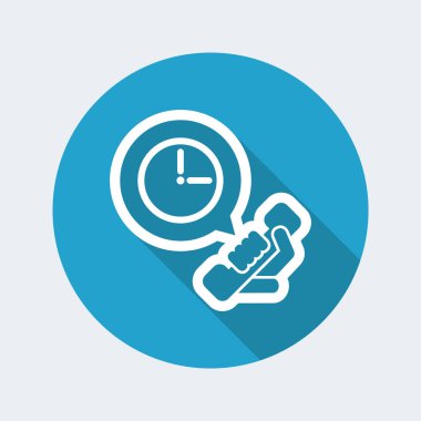 Saat telefon simgesi