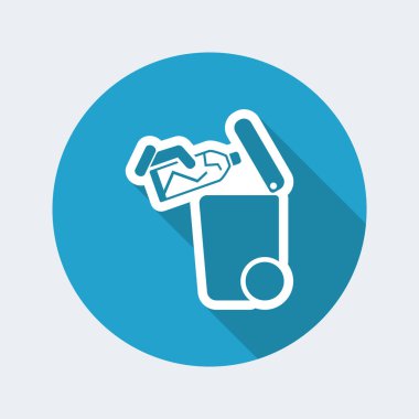 Atık toplama simgesini ayır