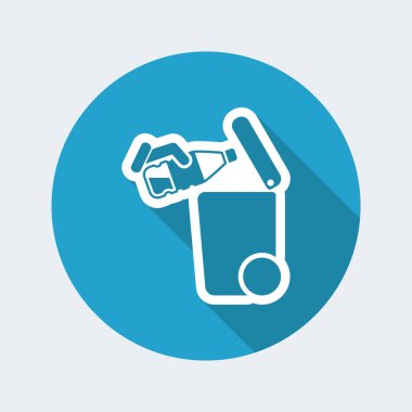 Atık toplama simgesini ayır