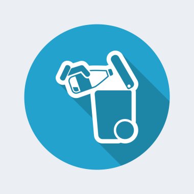 Atık toplama simgesini ayır