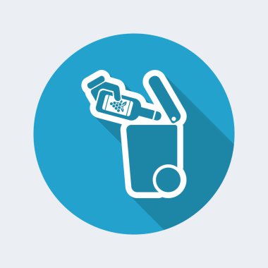 Atık toplama simgesini ayır