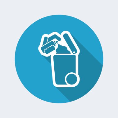 Atık toplama simgesini ayır