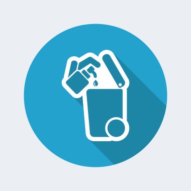 Atık toplama simgesini ayır