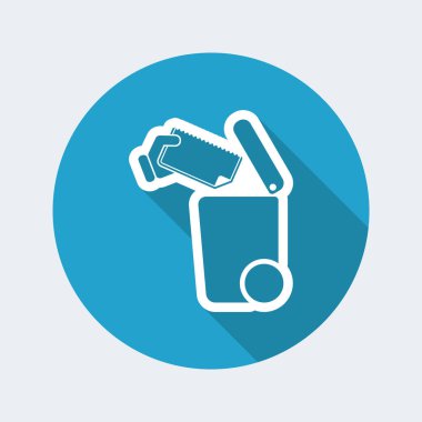 Atık toplama simgesini ayır