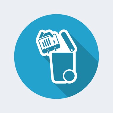 Atık toplama simgesini ayır