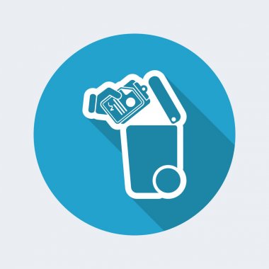 Atık toplama simgesini ayır