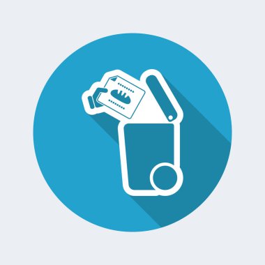 Atık toplama simgesini ayır