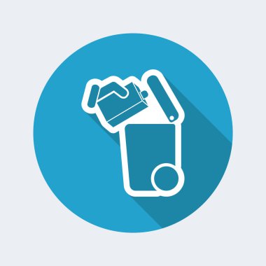 Atık toplama simgesini ayır