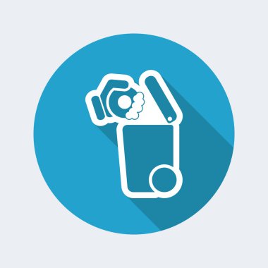 Atık toplama simgesini ayır