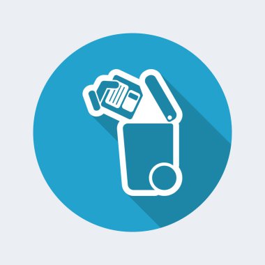 Atık toplama simgesini ayır